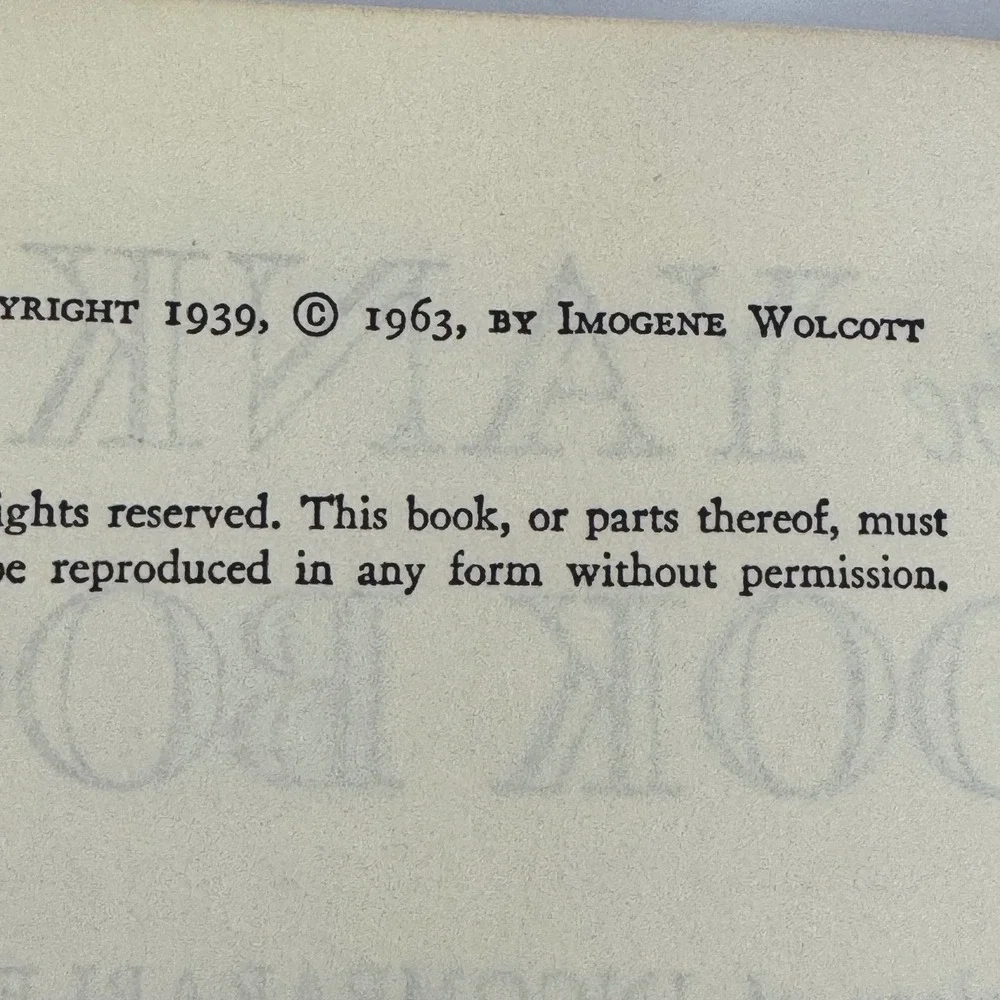 The Yankee Cook Book Imogene Wolcott 1963 New England Recipes Vintage Hardcover